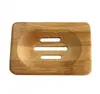 Natuurlijke Bamboe houten zepen Dish Box Case Container Was Douche Opslag Stand Zeep Dieldraad Houder voor Badkamer