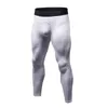 2018 Collant a compressione Pantaloni lunghi Pantaloni elastici alla moda da uomo Leggings skinny asciutti e asciutti Collant Pantaloni fitness Pantaloni cuciti