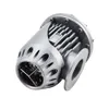 PQY RACING - UNIVERSAL BLOW OFF VALVE BOV SUPER SQV 4 IV SSQV 4 IV PQY 스티커가 부착 된 검은 색 또는 은색 PQY5730-MB