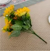 Delicated Yapay Ayçiçeği Sahte Güzellik Sahte Güneş Çiçek İpek Buket Ev Bahçe Büro Toplantısı Çiçek Dekor Cadılar Bayramı Partisi Düzenlemesi