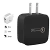 Snabbladdning Adapter QC 30 Wall Charger 5V24A USB Plug Home Travel Adapter för Huawei P20 Pro iPhone X Galaxy S9 Plus med OPP6214126