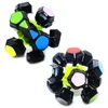 メガミンクスマジックキューブペンタゴン12サイドGigaminx PVCステッカーDodecahedron Block Toys Twist Puzzle Diy教育マジックキューブおもちゃ子供用