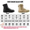 Vandringsskor Män Utomhus Sport Combat Desert Special Forces Klättring Trekking Militär Taktiska Säkerhet Stövlar Kvinnor Sneakers
