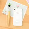 Mignon Kawaii stylo à bille en bois stylos à bille créatifs pour enfants écrivant des étudiants cadeau scolaire nouveauté papeterie coréenne GA3178666405