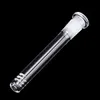 Glass Downstem Tube Diffuser With 19mm To 14mm Frosted joint Dropdown For Dab Oil Rig 2mm 3mm 4mm Quartz Banger 233 Wholesale