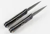 Högkvalitativ DA145 assisterad snabböppning fällkniv 440C grå titanbelagd bladstålhandtag Överlevnad taktisk kniv