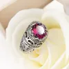 Luckyshine New two piece/Lot Christmas Hot Selling Royal style 925 sterling silver Royal Style Mystic Topaz Ring for Lovers' Gifts R0106107