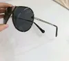 남자를위한 클래식 파일럿 선글라스 금/회색 음영 Sonnenbrille 패션 태양 안경 Gafas de Sol New와 상자