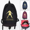 Högkvalitativ Cristiano Ronaldo Canvas Ryggsäck Män Kvinnor Laptop Ryggsäck Stor Kapacitet Travel Backpack Boy Girl School Bag