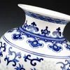 Jingdezhen Ricepattern porcelanowy chiński wazon antyczny Blueandwhite Bone China Dekorowane ceramiczne wazę 4296896