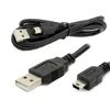 80cm USB2.0 A TO MINI B 5-PIN 5pin 5P V3 Cavo di ricarica USB Cavo per MP3 Mp4 Caricabatterie dati Cavi adattatore Alta qualità VELOCE VELOCE