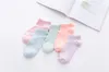 Wholesale - 40pcs=20 pairs short opening women's sports socks pure color casual sock for women 10 colors free shipping