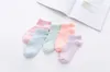 Wholesale - 40pcs=20 pairs short opening women's sports socks pure color casual sock for women 10 colors free shipping