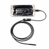 Freeshipping 7mm Focus Camera Lens USB-kabel 1 / 1,5 / 2 / 3,5 / 5m Vattentät 6 Led för Android Endoscope Mini USB Endoskop inspektionskamera