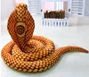 Qamra die Königinkobra | 9 Fuß lange große Schlange Stofftier Python Plüsch Tiger Tale Toys