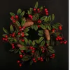 새로운 크리스마스 화환 크리 에이 티브 장식 pinecone 크리스마스 장식 화 환에 대 한 화 환을 매달려 화 환