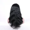 Body Wave Human Hair 13x4 레이스 전면 가발 사전 뽑은 몽골 레미 헤어 가발 여성 8-24 인치