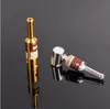 Creative red wine bottle metal pipe pure color removable filter aluminum alloy pipe portable cigarette holder smoking set