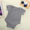 Lato Baby Clothes List Worth The Cenki Niemowlę Books Dziewczyny Pajacyki Krótki Rękaw Romper Bow Tie Kombinezon Stroje Odzież Chłopcy 0-24m