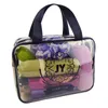 sac de douche transparent imperméable à l'eau sac cosmétique panier de douche portable sac de bain fitness lavage