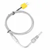 EGT Thermocouple K Type for Exhat Gas Temp Probe露出した先端コネクタ熱電対温度センサー