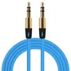 Cable auxiliar de 3,5mm, Cable de Audio macho a macho, Cable auxiliar plano para mp3, teléfono móvil, coche