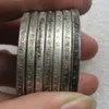 United States Coins 1799 Draped Bust mässing Silver Plated Dollar Letter Edge Copy Coin1831