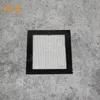 Glass fiber food grade silicone 14*11.5 cm heat resistant concentrate bho wax slick oil square shape non stick silicone baking mat pads