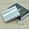 7oz Stainless Steel Hip Flask with Funnel Portable Whisky Stoup Wine Pot Alcohol Bottles for Men Wholesale