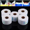 Professional Neck Ruffle Paper Rolls Towel Disposable Neck Covering Hair Cutting Tools Hairdressing Collar Accessory