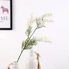 Fake Wattle Acacia Mimosa Spray 85 cm Garland Artificial Flower Home Decoration Plant jaune ou blanc couleur2725312