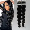 7A Micro Loop Human Hair Extensions 200g 2 Pack Micro Loop Ring Länkar Remy Body Wave 100% Real Human Hair Extensions