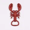 2018 Creative New Lobster Bottle Abridor Metal Key Chain Beer Festival Small Gifts 3 Color 7498967