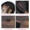 Brazilian Peruvian Malaysian Body Wave Pre Plucked Lace Frontal Wigs with Baby Hair Wet and Wavy Remy Virgin Human Hair Wigs