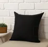 Solid Pure Color Pillow Case 4545 cm Poduszka okładka krzesło biurowe Sofa Rzuć poduszka domowy prezent urodzinowy 2346715