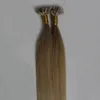 #27 Honey blond Virgin Hair Straight U Tip Hair Extension Keratine 100g Keratin Stick Tip fusion human hair