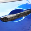 Para 2016 2017 Honda Civic ABS fibra de carbono estilo 4 puertas manija cubierta embellecedores