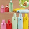 Vendita calda portatile 5 colori Borraccia per animali domestici moda Bottiglia d'acqua per cani Bollitore per animali da viaggio T3I0301