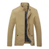 New trench casaco homens plus size xxxxxl primavera outono homens casaco de algodão lavado jaqueta único cor sólida m-5xl