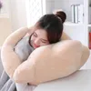 Dorimytrader Creative Boyfriend Muscle Plush Pillow Big Stuffed Soft Realistic Chest Muscles Cushion Toy for Gf Gift 65x40cm DY50226