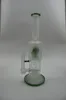 Cachimba de vidrio, bong de plataforma petrolera, pipa para fumar, filtro verde, ventas directas de fábrica conjuntas de 14 mm bienvenido a ordenar