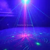 ESHINY Mini RG 5 Lens 96 Laser Pattern Projector Blue Led Club Party Bar DJ Holiday Disco Xmas Dance Lighting Stage Light N1T906589978