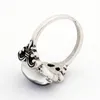 Hochwertige Frauen Echte Antike Silber überzogene Stimmung Stein Ringe Fancy Color Change Ring zum Verkauf
