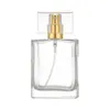 Empty Glass 30ml Parfume Bottle Cosmetic Container 1OZ Spray Pot Atomizer Packaging Portable Travel fast shipping F1621