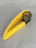 100 stks/partij Rvs Banaan Slicer Chopper Fruit Cutter Komkommer Salade Dunschiller Nieuwe Koken Tool Thuis Keuken TLY025