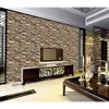 3D Stone Brick Wallpaper Avtagbar PVC Wall Sticker Home Decor Art Wall Paper For Bedroom vardagsrum Bakgrund Decal6383102