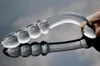 Pyrex Glass Dildo人工ペニスディッククリスタルアナルビーズバットプラグ前立腺マッサージ大人の女性のためのマスターベートセックスおもちゃゲイS14795224
