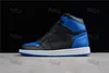 1 high og white men basketball shoes red powader blue unc white sports sneakers 1s women white blue black toe 3647