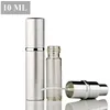 10ml vides bouteille de parfum rechargeable PORTABLE MINI TAILLE DE VOYAGE DE VOYAGE COSMETIQUES ATOMINATEUR DE SPAY