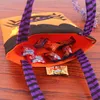 Halloween non-woven väskor Ghost Candy Presentförpackningar för Ghost Pumpa Spider Skull Handle Bag Party Xmas Halloween Dekoration HH7-1353